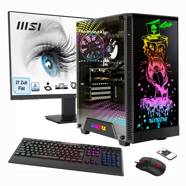 Actual product image Hyrican Rockstar SET02497 7384 (AMD Ryzen 5 5600G, 16 GB, 1000 GB)