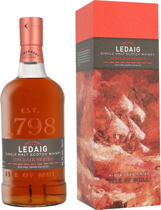 Actual product image Ledaig Rioja (Single Malt, Scotch whisky, 1 x 70 cl)