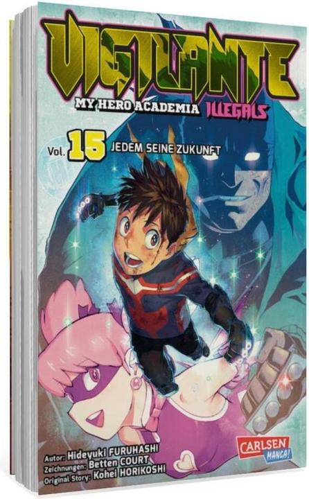 Produktbild Vigilante - My Hero Academia Illegals 15 (Deutsch, Betten Court, Kohei Horikoshi, Hideyuki Furuhashi, 2023)