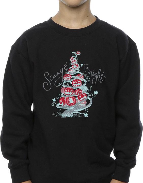 Actual product image Disney Boys The Nightmare Before Christmas Scary & Bright Sweatshirt (152, 158)