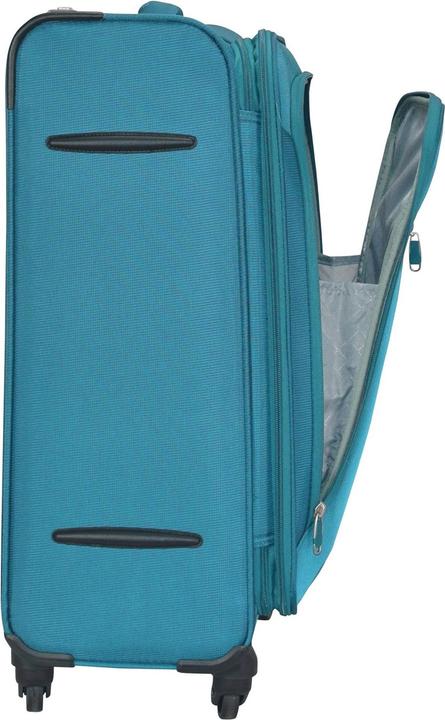 Actual product image D&N Travel Line 6400 2-4-roll suitcase set 3 pcs. (202 l, XL (from 140l))