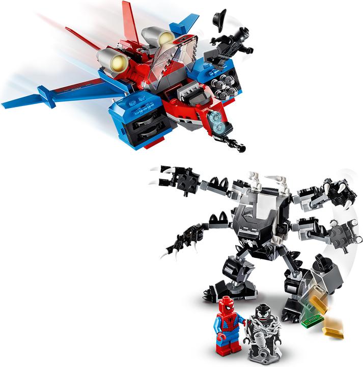 Image du produit LEGO Spiderjet contre Venom Mech (76150, LEGO Marvel)