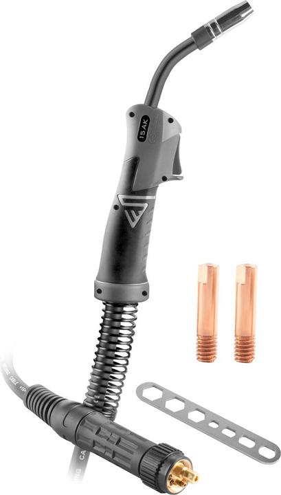Produktbild Stahlwerk Schweissbrenner AK15 MB15 4 m Schlauchpaket für MIG MAG Schweissgeräte
