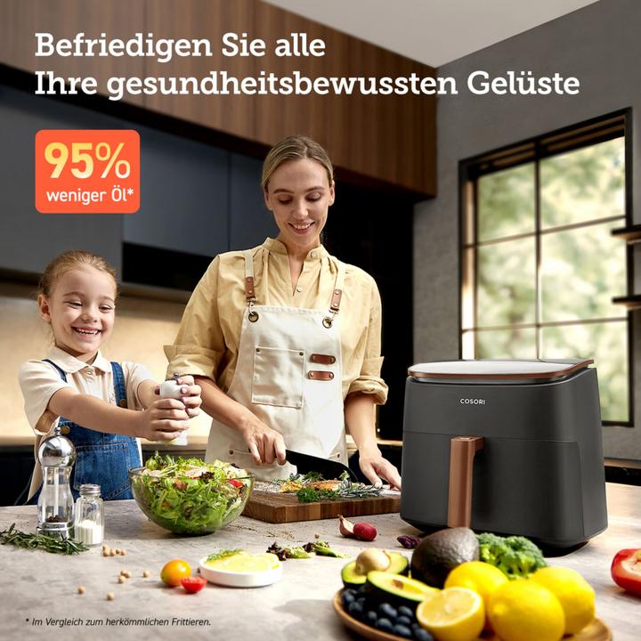 Productafbeelding Cosori CAF-DC 602-KEUR Turbo Blaze heteluchtfriteuse (EU-stekker)