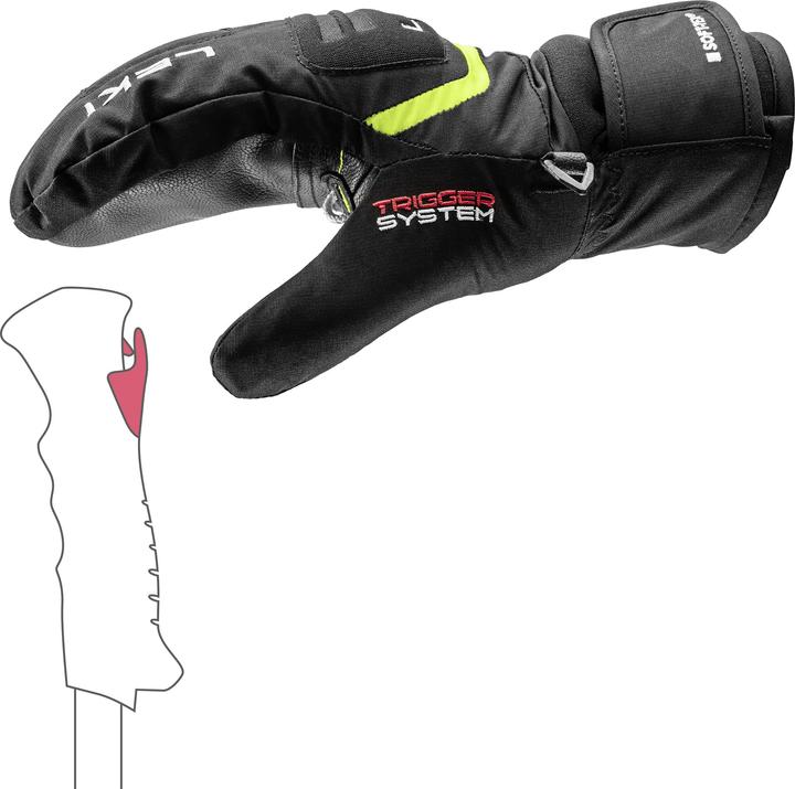 Image du produit Leki Griffin 3D moufles junior noir (6)