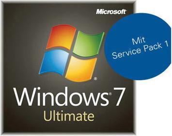 Produktbild Microsoft Windows 7 Ultimate 64bit, OEM, SP1