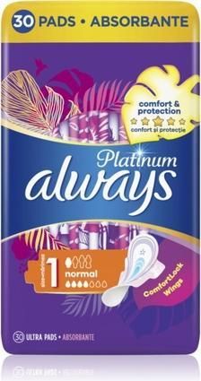 Produktbild Always Platinum Normal Size 1 (30 x, Damenbinden)