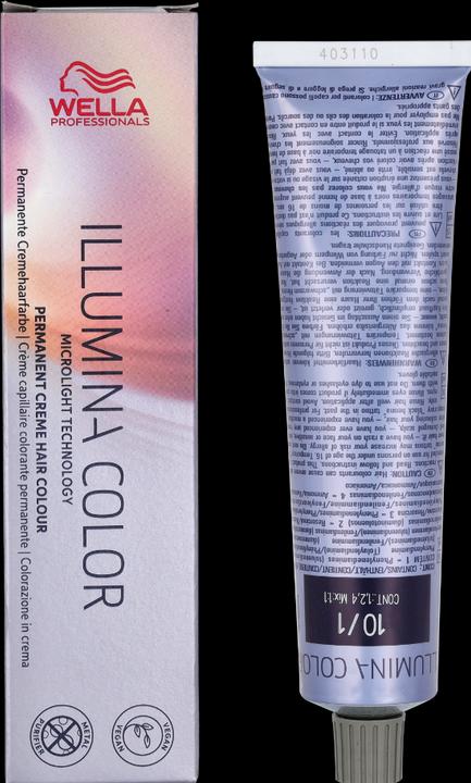 Actual product image Wella Illumina Color (10/1 light-blond ash)