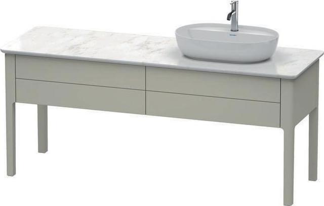 Produktbild Duravit Waschtischunterbau LUV 743x1388x570mm Be re taupe seidenmatt