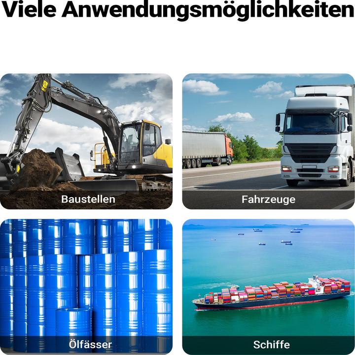 Immagine prodotto Wiltec Pompa di trasferimento 12V 75W Pompa carburante 14l/min Pompa di alimentazione diesel/benzina