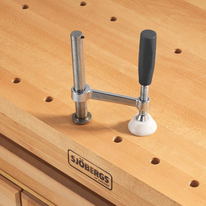 Image du produit Sjobergs Pince de serrage Sjbergs trou de serrage 19 mm pour Scandi Plus 1425 et 1825 banc de rabotage (19 mm)