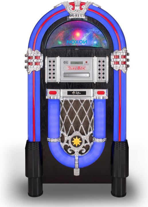 Immagine prodotto Noxon Sistema musicale Jukebox 1 multicolore/nero/argento (DAB, FM, Bluetooth)
