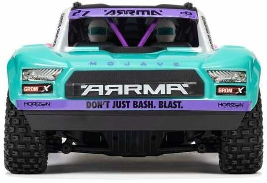 Actual product image Arrma Desert Truck Mojave GROM BLX 2233S, turquoise 1:8 (RTR Ready-to-Run)