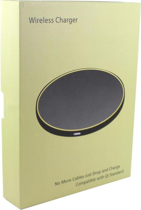 Image du produit cyoo Basic Wireless Lade Pad - Blanc - Chargeur Qi standard sans fil inductif (10 W)