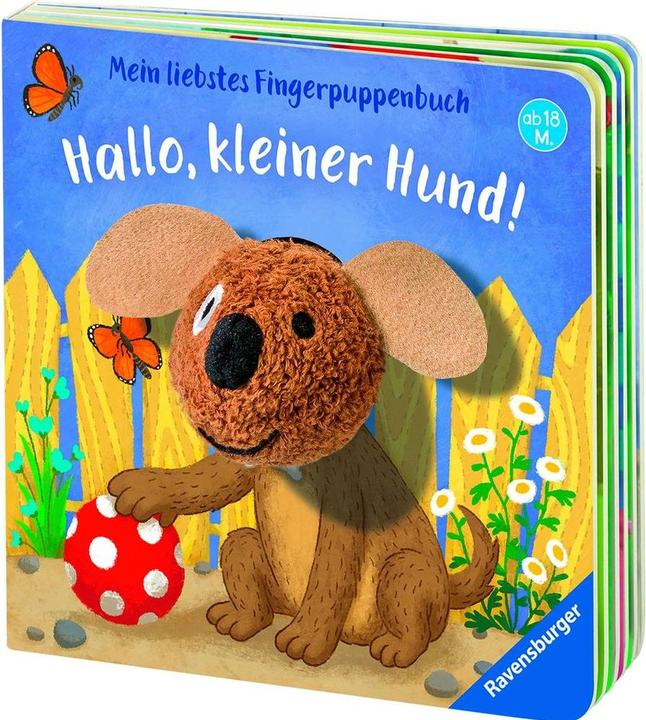 Immagine prodotto Ravensburger Il mio libro di marionette da dito preferito: Ciao, cagnolino (Tedesco)
