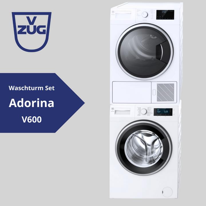 Produktbild V-Zug AdorinaWaschen V600 (8 kg, Links)