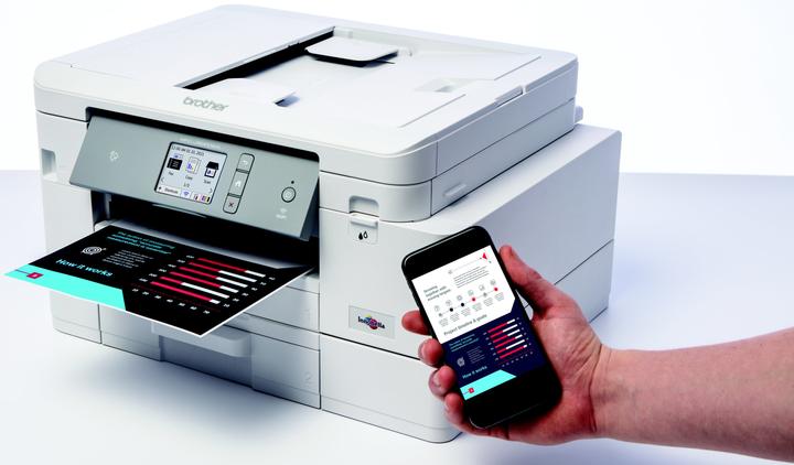 Actual product image Brother MFC-J4540DWXL (Ink, Colour)