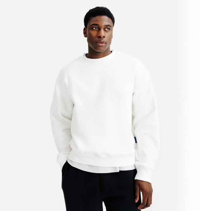 Immagine prodotto Decathlon Sweatshirt Herren Oversized Rundhals - weiss (XL)