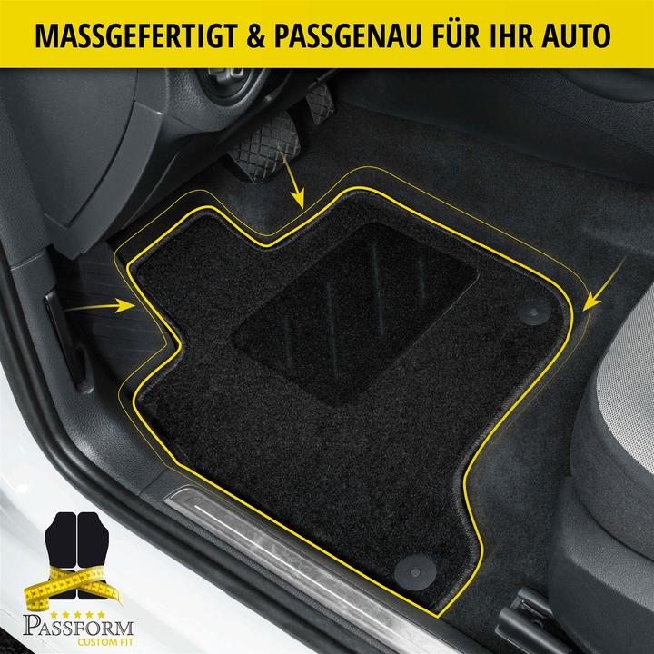 Produktbild Walser Fussmatten für Ford USA Mustang Mach-E 07/2020-Heute (1 Set à 3 Fussmatten)