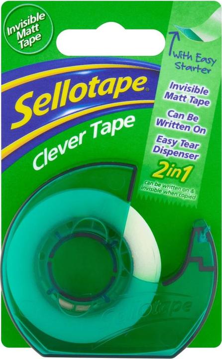 Sellotape Adhesive tape Clever dispenser (18 mm)