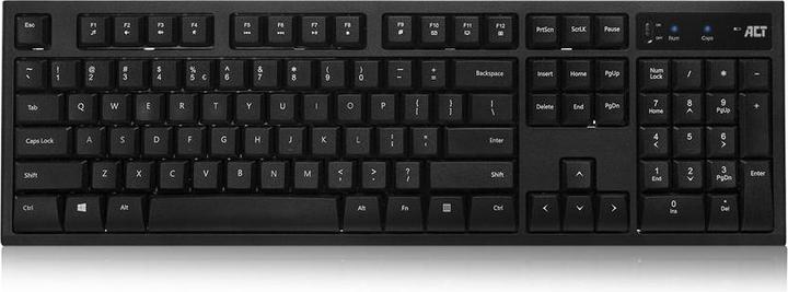 Produktbild AC5700 Tastatur RF Wireless QWERTY US International Schwarz (Eng. Int., Kabellos)