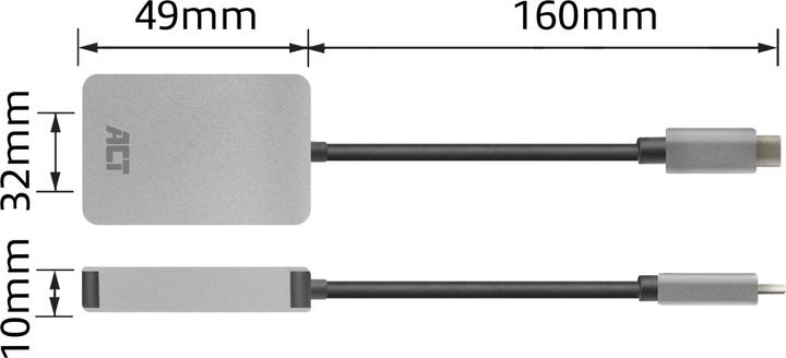 Actual product image USB-C card reader for SD and micro SD, SD 4.0 UHS-II