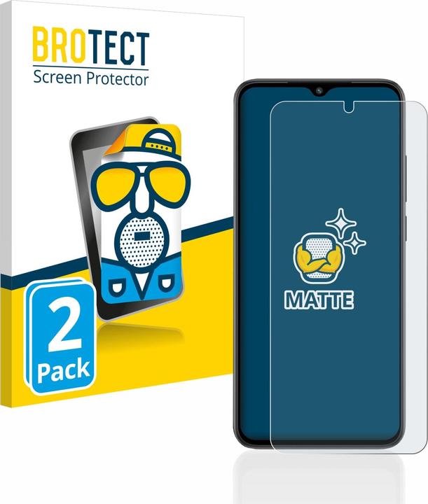 Productafbeelding BROTECT Antireflecterende schermbeschermer mat (2 Stuk, Xiaomi Redmi A2)