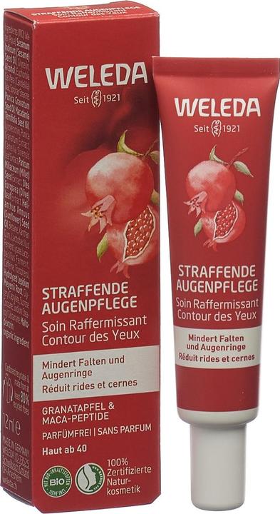 Produktbild Weleda Straffende Augenpflege Granatapfel & Maca-Peptide (12 ml, Tag + Nacht)