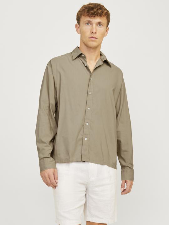 Actual product image Jack & Jones Jorjoshua Cropped Shirt Ls Smu Ln (XXL)