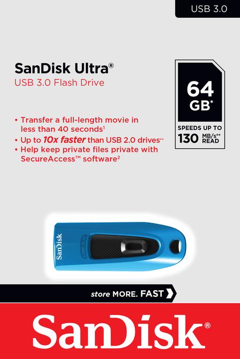 Immagine prodotto SanDisk Ultra (64 GB, USB-A, USB 3.0)