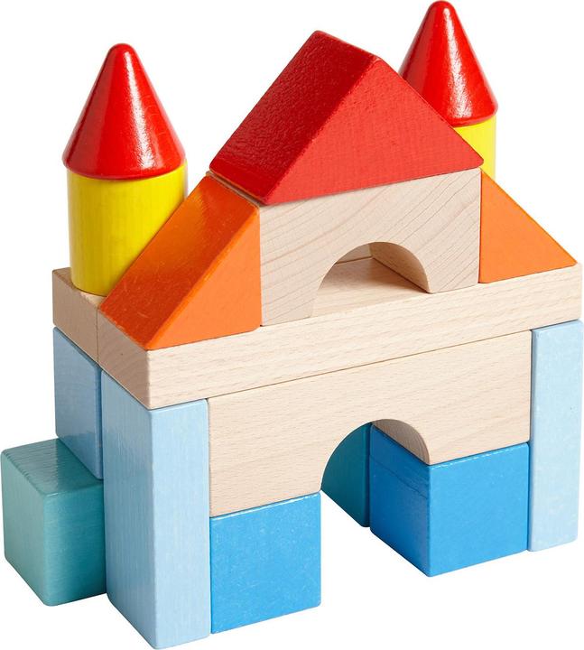Actual product image Haba My first colourful building blocks **