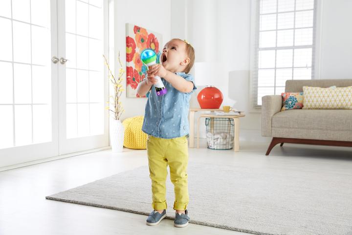 Image du produit Fisher-Price Laugh & Learn Rock & Record Microphone (Italien)