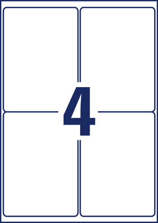 Actual product image Avery Weatherproof labels