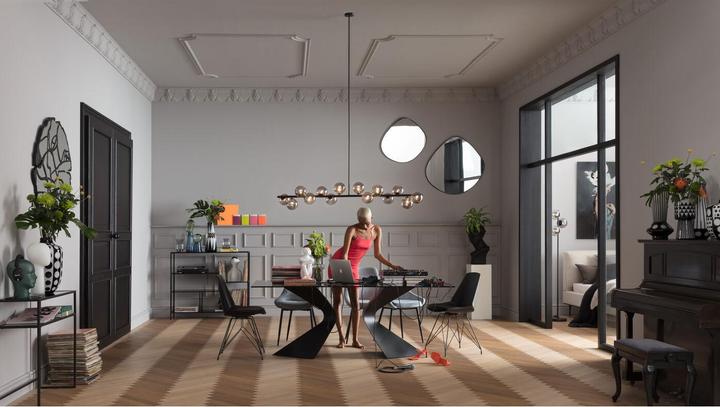 Produktbild Kare Design Tisch Gloria Schwarz 200x100cm (200 x 100 x 75 cm)
