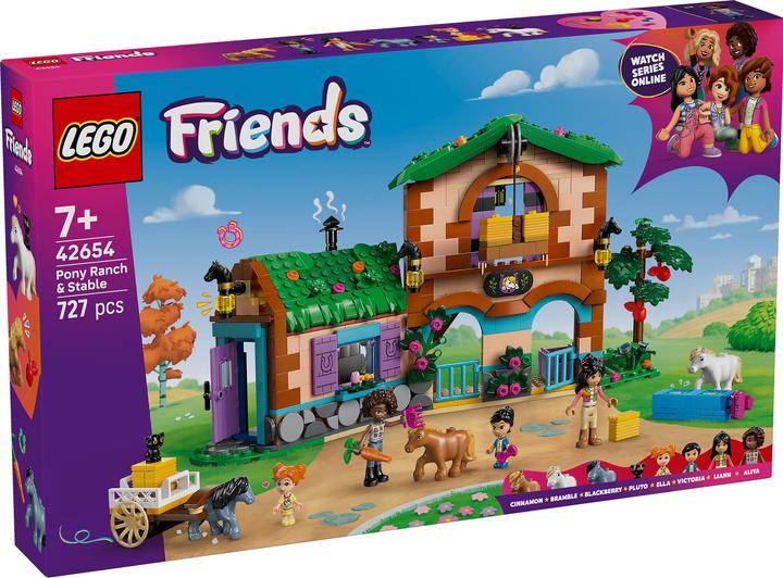Immagine prodotto LEGO Ponyhof & Stall (42654, LEGO Friends)