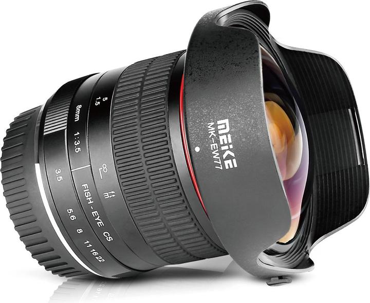 Actual product image Meike 8mm f/3.5 Circular Fisheye, Nikon F (Nikon F, APS-C / DX)