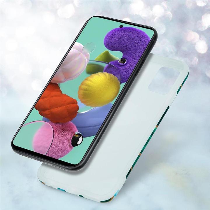 Produktbild Cadorabo IMD TPU Bunter Marmor Cover (Samsung Galaxy M40s)