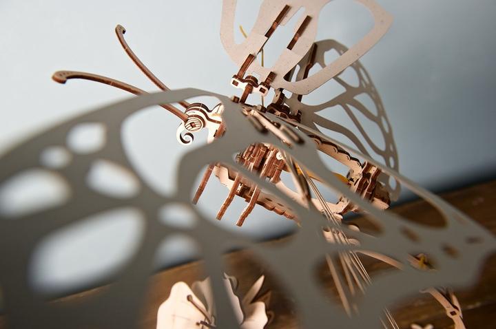 Actual product image Ugears Mechanical butterfly (161 pieces)