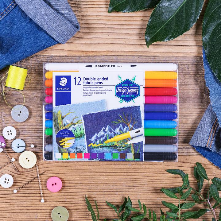 Immagine prodotto Staedtler Penne in fibra (Multicolore, 12 x)