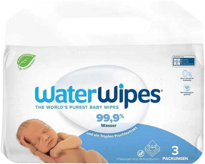 WaterWipes Wet wipes (144 Piece)