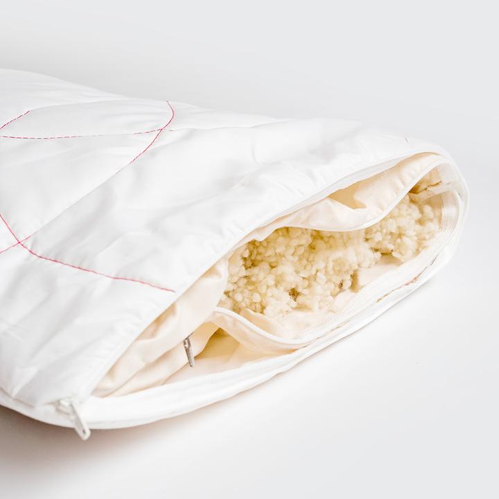 Image du produit Zizzz Oreiller en laine de mouton (Swisswool) (65 x 65 cm)