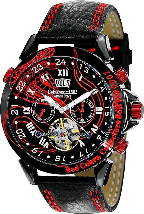 Produktbild Calvaneo 1583 Astonia Red Cobra Collectors automatik (44 mm)