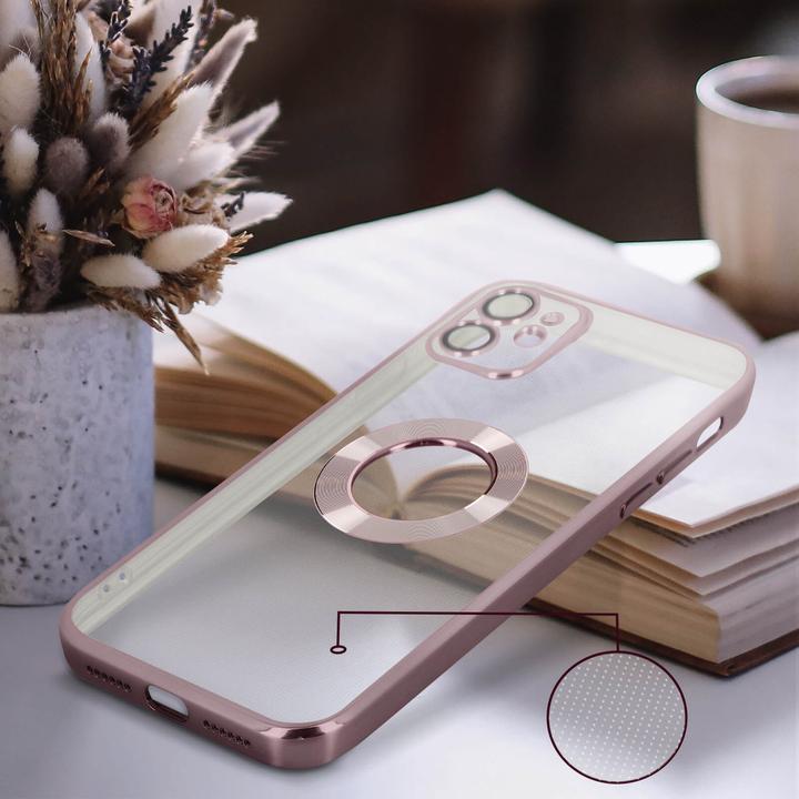 Actual product image Avizar Chrome Style Series Transparent Silicone Sleeve (Apple iPhone 11)