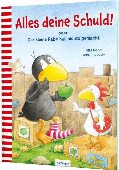 Actual product image Der kleine Rabe Socke: Alles deine Schuld! oder Der kleine Rabe hat nichts gemacht (German, Nele Moost, 2022)