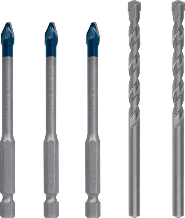 Produktbild Bosch Professional Zubehör EXPERT HEX-9 HardCeramic Bohrer Mixed Set, 6 mm, 5-tlg. (6 mm)