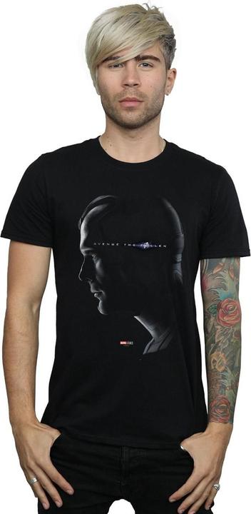 Actual product image Mens Avengers Endgame Avenge The Fallen Vision T-Shirt (4XL)