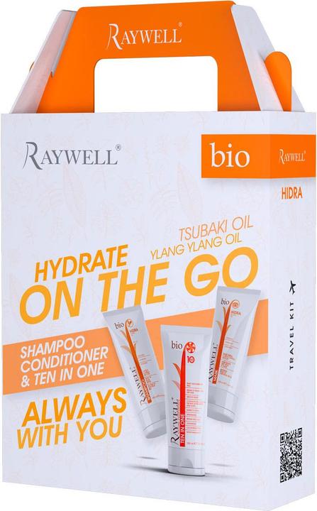 Immagine prodotto Raywell Kit da viaggio Bio HIDRA Idratazione in movimento (Set per la cura dei capelli)
