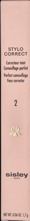Actual product image Sisley Stylo Correct No 2 (2 Light)