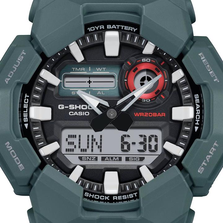 Produktbild G-Shock GA-010-2AER (Digitaluhr, Chronograph, 51.90 mm)
