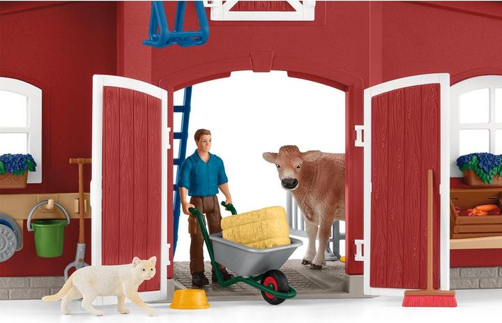 Produktbild Schleich Scheune mit Tieren und Zubehör